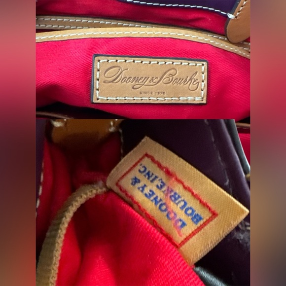 Dooney & Bourke Mini Barlow Leather Handbag and Shoulder Bag. - Picture 8 of 10